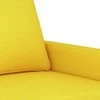 Sofa Krėslas, šviesiai geltonos spalvos, 60cm, audinys