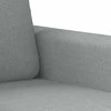 Sofa Krėslas, šviesiai pilkos spalvos, 60cm, audinys