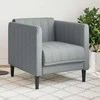 Sofa Krėslas, šviesiai pilkos spalvos, audinys