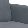 Sofa Krėslas, tamsiai pilkos spalvos, 60cm, aksomas