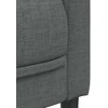 Sofa Krėslas, tamsiai pilkos spalvos, audinys