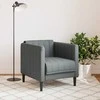 Sofa Krėslas, tamsiai pilkos spalvos, audinys
