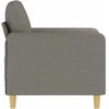 Sofa Krėslas, taupe spalvos, 60cm, audinys