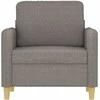 Sofa Krėslas, taupe spalvos, 60cm, audinys