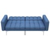 Sofa-lova, mėlynos spalvos, audinys