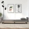 Sofa-lova su pagalvėlėmis, taupe spalvos, audinys