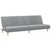 Sofa-lova, šviesiai pilkos spalvos, audinys