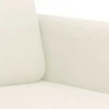 Sofa Sofos komplektas, 2 dalių, kreminės spalvos, aksomas