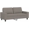 Sofa Sofos komplektas, 2 dalių, taupe spalvos, audinys