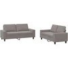 Sofa Sofos komplektas, 2 dalių, taupe spalvos, audinys