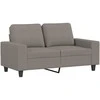 Sofa Sofos komplektas, 2 dalių, taupe spalvos, audinys