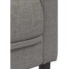 Sofa Sofos komplektas, 2 dalių, taupe spalvos, audinys