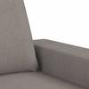 Sofa Sofos komplektas, 2 dalių, taupe spalvos, audinys