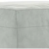 Sofa Sofos komplektas, 3 dalių, šviesiai pilkos spalvos, aksomas