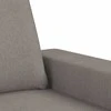 Sofa Sofos komplektas, 3 dalių, taupe spalvos, audinys
