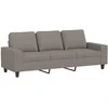 Sofa Sofos komplektas, 3 dalių, taupe spalvos, audinys