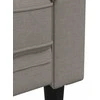 Sofa Sofos komplektas, 3 dalių, taupe spalvos, audinys