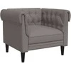 Sofa Sofos komplektas, 3 dalių, taupe spalvos, audinys