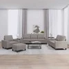 Sofa Sofos komplektas, 4 dalių, taupe spalvos, audinys