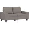 Sofa Sofos komplektas, 4 dalių, taupe spalvos, audinys