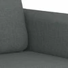 Sofa Sofos komplektas su pagalvėlėmis, 2 dalių, pilkas, audinys