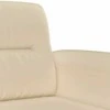 Sofa Sofos komplektas su pagalvėlėmis, 2 dalių, kreminis, audinys