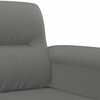 Sofa Sofos komplektas su pagalvėlėmis, 2 dalių, pilkas, audinys