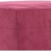 Sofa Sofos komplektas su pagalvėlėmis, 3 dalių, vyno, aksomas
