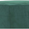 Sofa Sofos komplektas su pagalvėlėmis, 3 dalių, žalias, aksomas