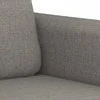 Sofa Sofos komplektas su pagalvėlėmis, 3 dalių, taupe, audinys