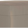 Sofa Sofos komplektas su pagalvėlėmis, 3 dalių, taupe, audinys