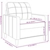 Sofa Sofos komplektas su pagalvėlėmis, 3 dalių, rožinis, aksomas