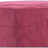 Sofa Sofos komplektas su pagalvėlėmis, 3 dalių, vyno, aksomas