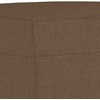 Sofa Sofos komplektas su pagalvėlėmis, 3 dalių, rudas, audinys
