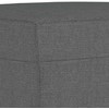 Sofa Sofos komplektas su pagalvėlėmis, 3 dalių, pilkas, audinys
