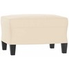 Sofa Sofos komplektas su pagalvėlėmis, 3 dalių, smėlio, audinys