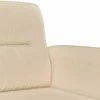 Sofa Sofos komplektas su pagalvėlėmis, 3 dalių, kreminis, audinys
