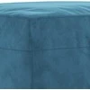 Sofa Sofos komplektas su pagalvėlėmis, 3 dalių, mėlynas, aksomas