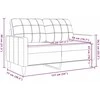 Sofa Sofos komplektas su pagalvėlėmis, 3 dalių, rožinis, aksomas