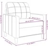 Sofa Sofos komplektas su pagalvėlėmis, 3 dalių, geltonas, aksomas