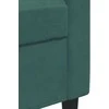 Sofa Sofos komplektas su pagalvėlėmis, 4 dalių, žalias, aksomas