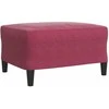 Sofa Sofos komplektas su pagalvėlėmis, 4 dalių, vyno, aksomas