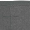 Sofa Sofos komplektas su pagalvėlėmis, 4 dalių, pilkas, audinys