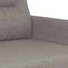 Sofa Sofos komplektas su pagalvėlėmis, 4 dalių, taupe, audinys