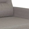 Sofa Sofos komplektas su pagalvėlėmis, 4 dalių, taupe, audinys