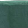 Sofa Sofos komplektas su pagalvėlėmis, 4 dalių, žalias, aksomas