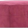 Sofa Sofos komplektas su pagalvėlėmis, 4 dalių, vyno, aksomas