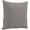 Sofa Sofos komplektas su pagalvėmis, 2 dalių, taupe, audinys