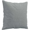 Sofa Sofos komplektas su pagalvėmis, 2 dalių, pilkas, audinys