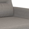 Sofa Sofos komplektas su pagalvėmis, 2 dalių, taupe, audinys